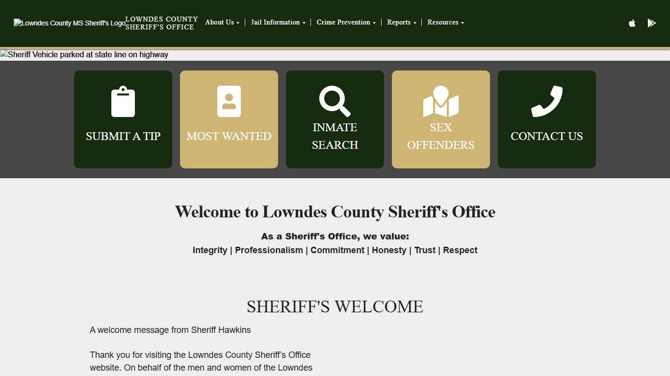 Lowndes County Sheriff’s Office, MS